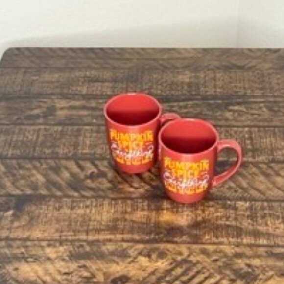 Pumpkin Spice Kitchen Mugs - 12 oz | Coffee, Tea, and more! - Picture 5 of 6